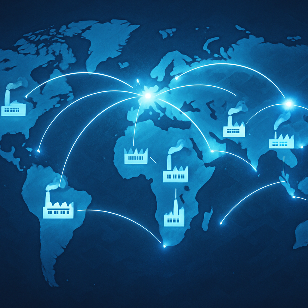 Global footprint map